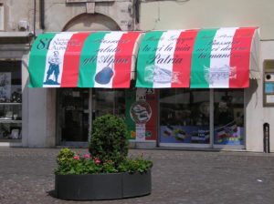 Tendone bandiera Italia